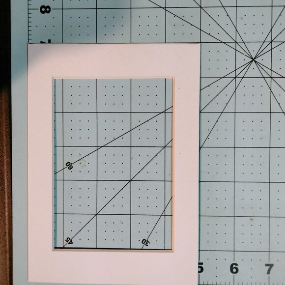 Wooden Picture Frame matted 5x7 3.5x5 Photos Desktop Wall Mount - Picture 8 of 8